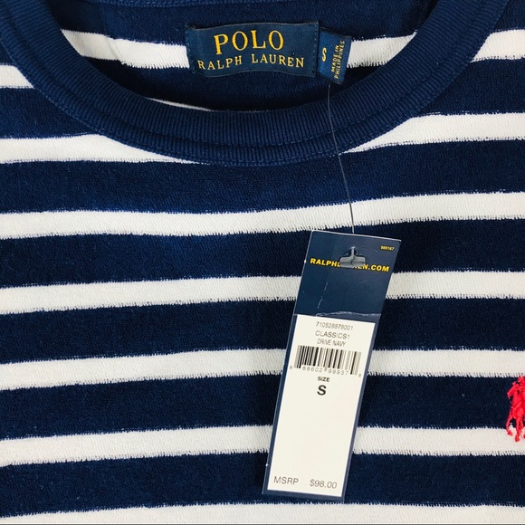 Polo by Ralph Lauren- Striped Sweater- size small - Picture 8 of 8